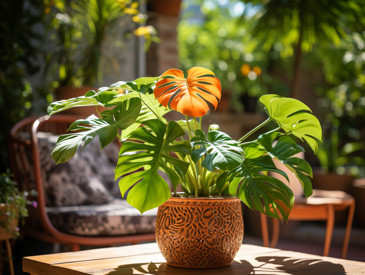 monstera deliciosa extérieur